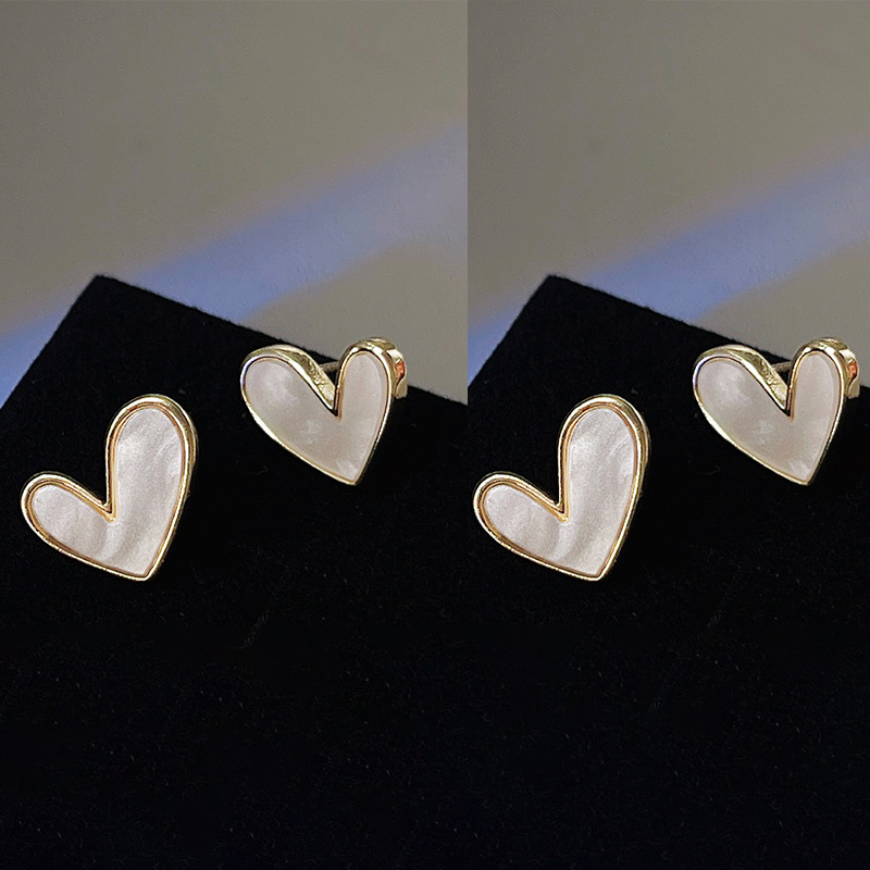 6 Stylish Women's Earrings Set with Hypoallergenic Studs